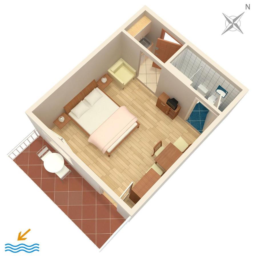 Apartments By The Sea Drvenik Donja Vala, Makarska - 6658 Extérieur photo
