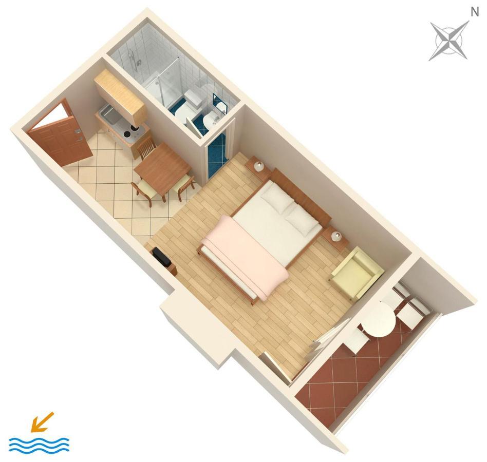 Apartments By The Sea Drvenik Donja Vala, Makarska - 6658 Extérieur photo